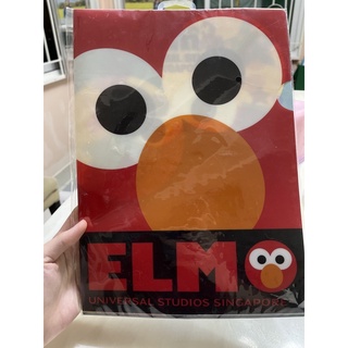 แฟ้มเอกสาร ขนาด A4 ลาย ELMO และ ลาย Cookie Monster Sesame Street อย่างละชิ้น