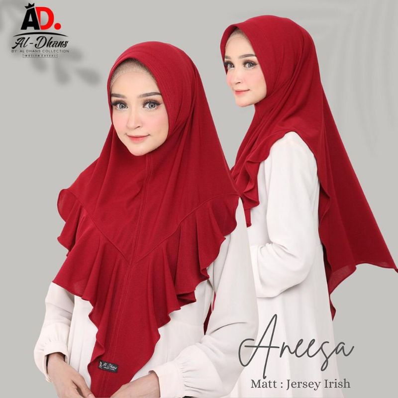 Aneesa Instant Hijab REMPEL Plain