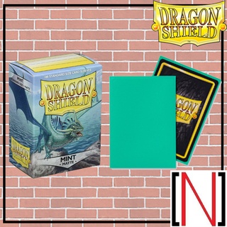 [Sleeve][ซองใส่การ์ด] Dragonshield - Matte Mint [Dragon shield][MTG][Pokemon][BuddyFight]