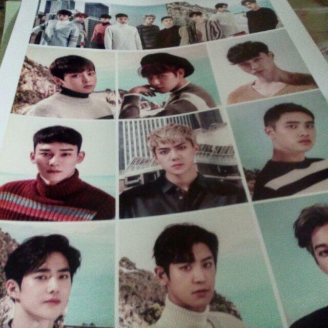 พร้อมส่ง!! โปสเตอร์ EXO. Got7. Bts