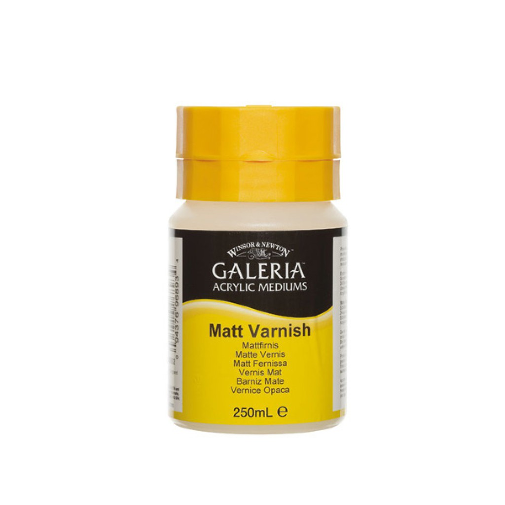 (พรีออเดอร์ 7-10 วัน)น้ำยาเคลือบภาพแบบด้าน Winsor & Newton Galeria Acrylic Medium Matt Varnish