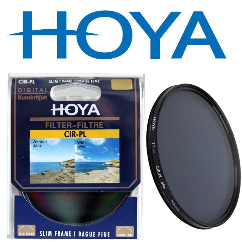 HOYA CPL Filter 77mm Circular Polarizing CIR-PL SLIM CPL Polarizer Protective Lens Filter for  Canon Camera Lens
