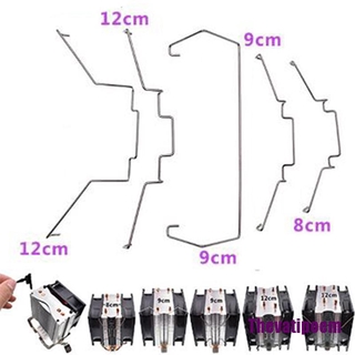 【THAM】ตะขอเหล็ก ยืดหยุ่น สําหรับพัดลมระบายความร้อน Cpu 1 คู่