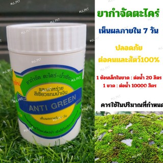 ยากำจัดตะไคร่-น้ำเขียว ANTI GREEN บรรจุ 110 กรัม