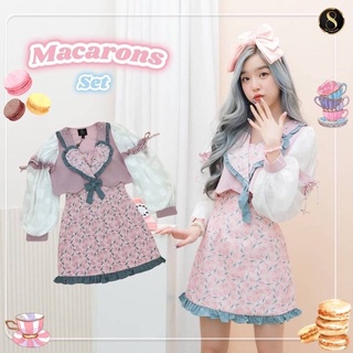 💎พร้อมส่ง💎8studio Macarons dress