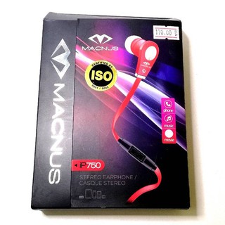 หูฟัง iP750 Hear the real bass MACNUS