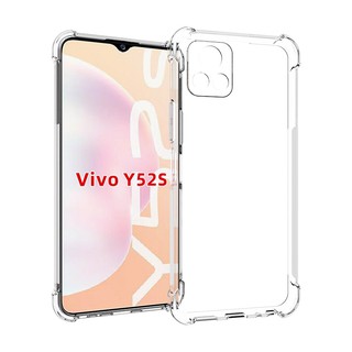 (พร้อม​ส่งในไทย)เคสใสกันกระแทกแบบคลุมกล้องVivo Y52S