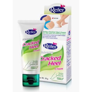 Exp6/25 Refer Whitening Cracked Heel Cream 50 g ครีมสมานรอยแตกของส้นเท้า 3418