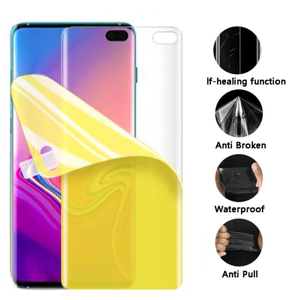 ฟิล์มไฮโดรเจล ป้องกันหน้าจอ สำหรับ Samsung Galaxy S10 S10e S20 Ultra/FE S20FE S9/S8/S7/S7Edge/S6edge Plus Note 8 9 10 Plus S10+ S20+