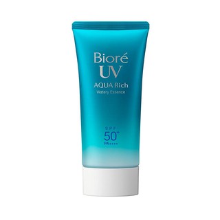 ﻿Biore UV Aqua Rich Watery Essence SPF50+/PA+++ บิโอเร ยูวี อะคอวริช วอเตอรรี่ เอสเซนต์ SPF50+/PA+++15ml.