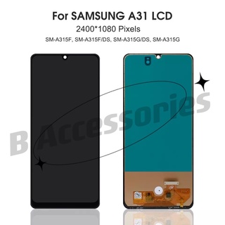 TFT LCD สำหรับ Samsung Galaxy A31 A315จอแสดงผล LCD SAMSUNG Galaxy A31 A315หน้าจอ