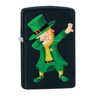 Zippo ไฟแช็กรุ่น 49124 Dabbing Leprechaun ของแท้ รับประกันตลอดชีวิต นำเข้าและจำหน่ายโดยตัวแทนจำหน่าย