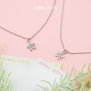 crystal daisy necklace สร้อยคอจี้คริสตัลดอกเดซี่