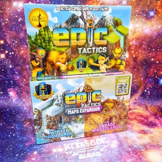 Tiny Epic Tactics "Kickstarter Deluxe Edition" + Map Expansion Board game