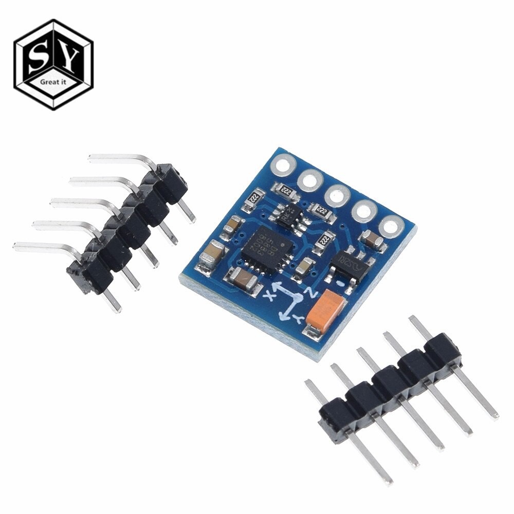 โมดูลเข็มทิศอิเล็กทรอนิกส์ GY-271 HMC5883L Triple Axis เข็มทิศเซ็นเซอร์สนามแม่เหล็ก