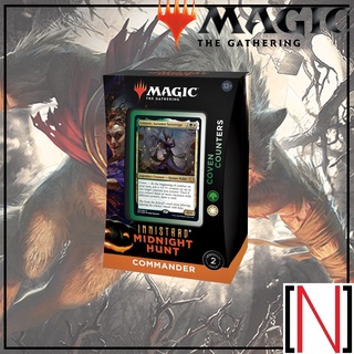 [MTG][MID] Innistrad Midnight Hunt Commander Deck - Coven Counters [ภาษาอังกฤษ]