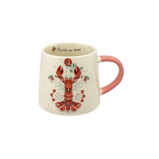 Cath Kidston Billie Mug Lobster &amp; Rose Cream