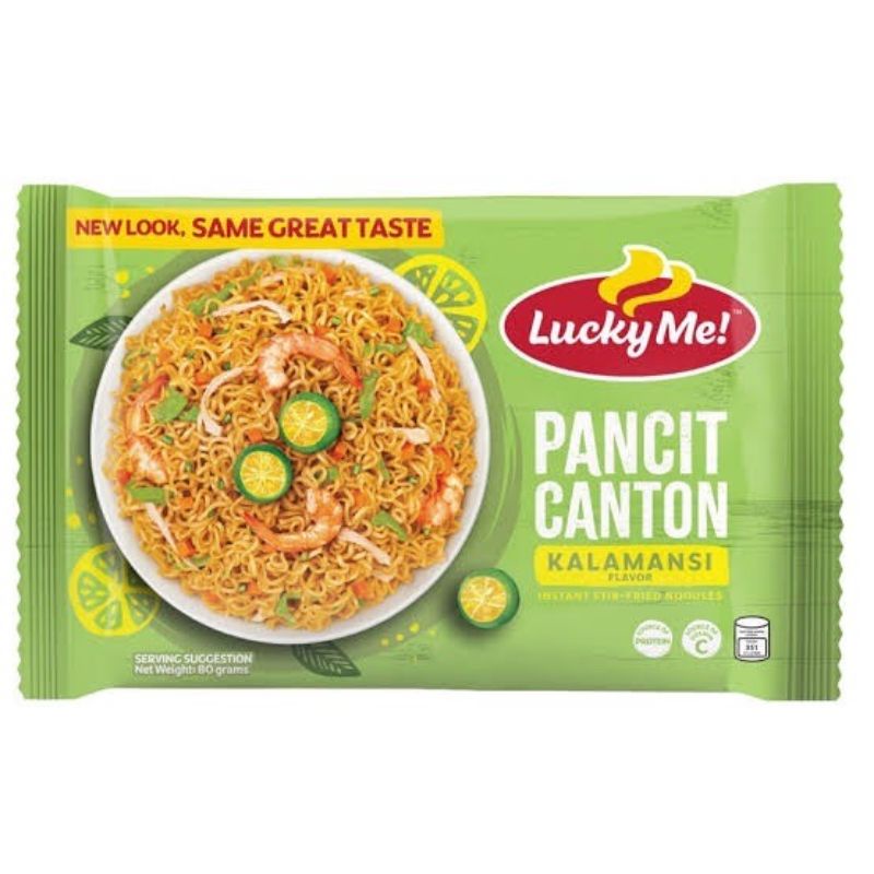 Lucky Me Instant Pancit Canton Kalamansi 80g