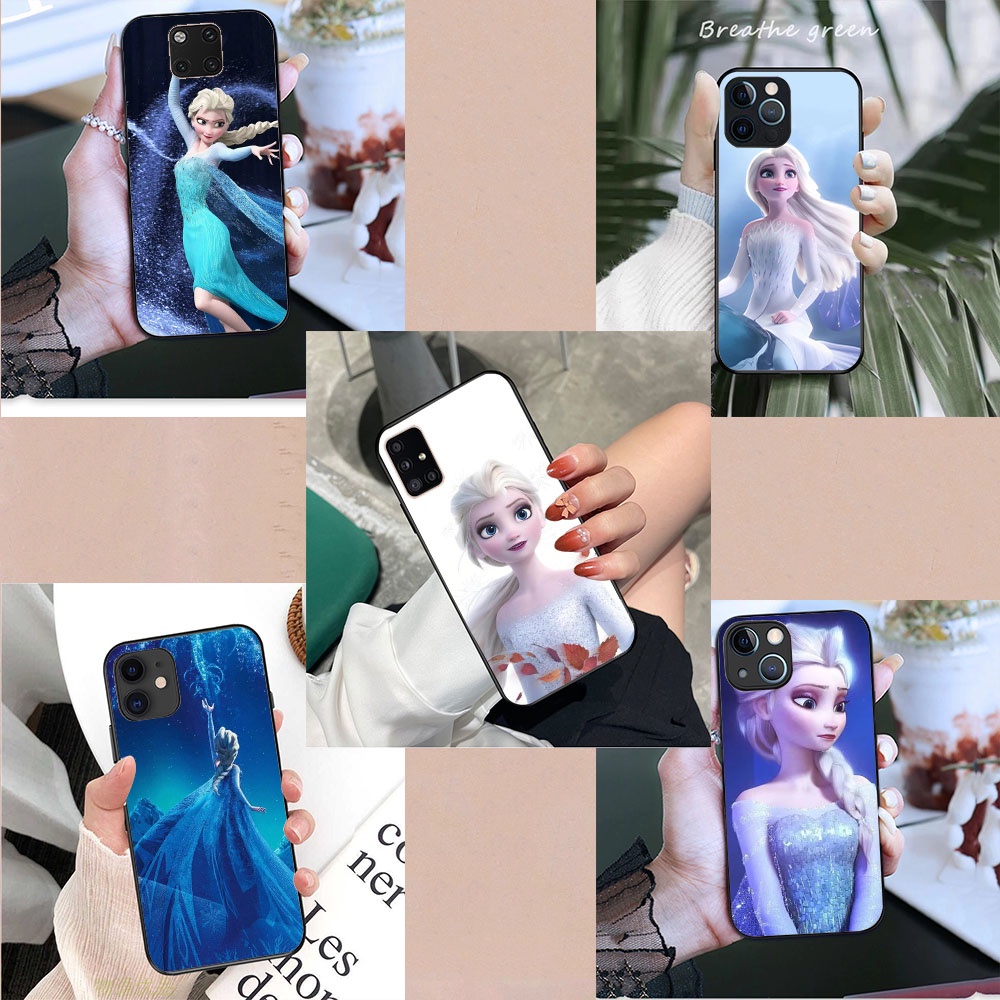 เคสซิลิโคนนิ่ม ลาย Frozen Elsa DF-113 สําหรับ Samsung Galaxy A32 A02S A12 A72 A22 A02 A52 A42 M02