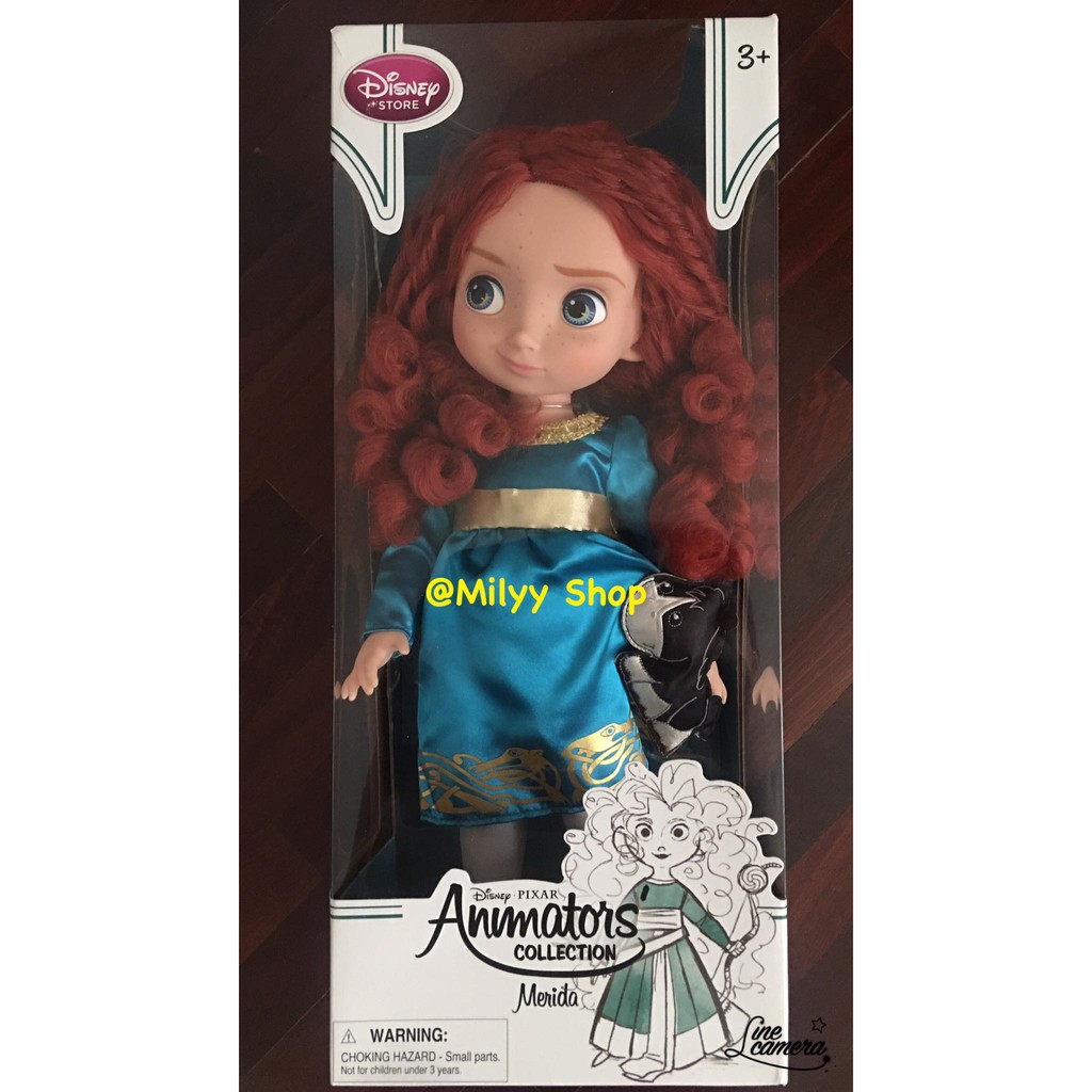 ตุ๊กตา Disney AMT Animator Doll 6" Merida Disney Pixar Brave Princess Merida Toddler