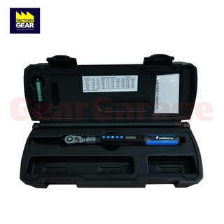 ประแจปอนด์ดิจิตอล ECLATORQ NO.DM2-012BN 1/4" Dr. Digital Torque Wrench range 0.6-12 Nm Factory Gear By Gear Garage