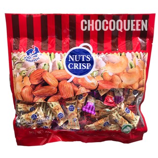 Nuts Crisp ขนมถั่วรวมอัดเเท่ง (ถั่วตุ๊บตั๊บ) น้ำหนัก 500 กรัม