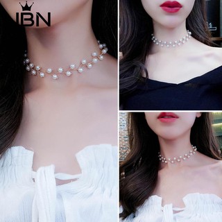 ** เฟรสซ์เพิร์ลสตรีทคู่ค็อกเทล Charm Charm Charm Necklace