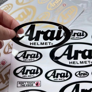 สติกเกอร์ Arai สําหรับติดตกแต่งหมวกกันน็อครถจักรยานยนต์