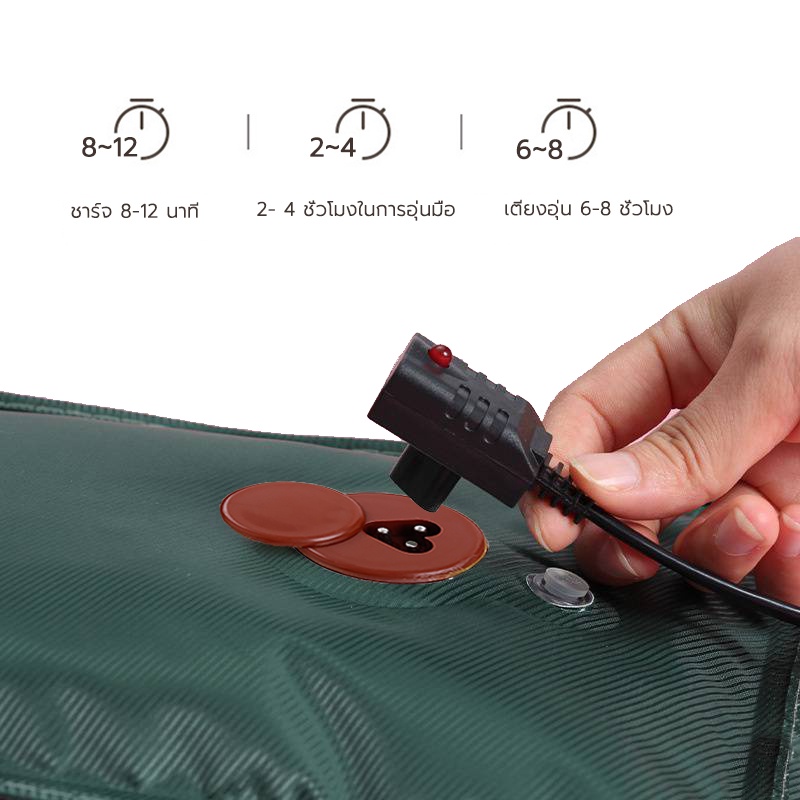 พร้อมส่ง!! กระเป๋าน้ำร้อนไฟฟ้า คุณภาพดีถุงน้ำร้อน ร้อนไว สะดวกใช้ง่าย ประคบคลายอาการปวดเมื่อย ประคบคลายอาการปวดเมื่อย - รูปที่ 7