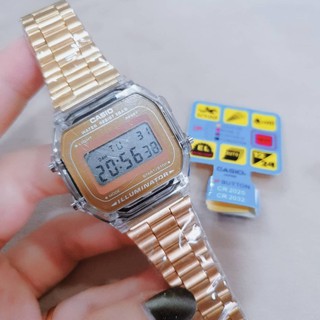 Casio สายเลส งานมิลเลอร์ Code:W12D040563