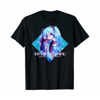 เสื้อยืดวินเทจใหม่ เสื้อยืดผ้าฝ้าย 100% พิมพ์ลาย Hatsune Miku "Innocence" 100 Us ของขวัญวันหยุด สไตล์สปอร์ต สําหรับผู้ชา