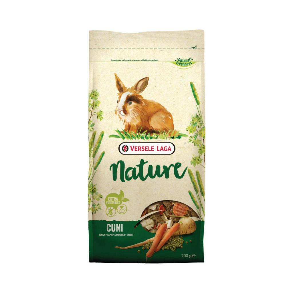 Nature Cuni 700 g.  (สำหรับกระต่ายโตเต็มวัย  6-8 เดือนขึ้นไป) 700 กรัม