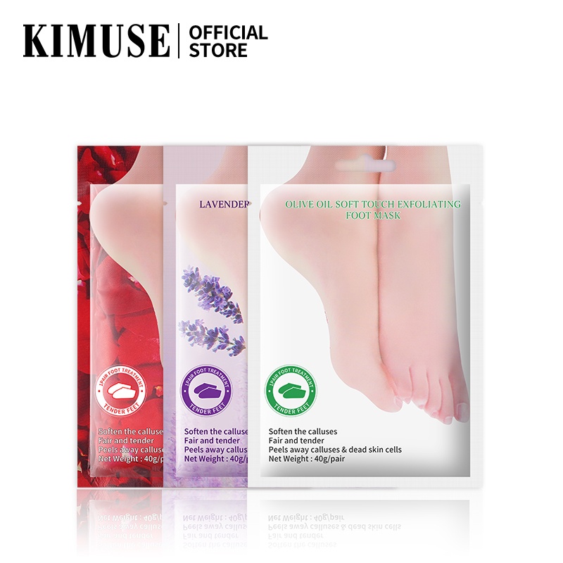 Kimuse มาส์กเท้าแบบลอกออกมีประสิทธิภาพ 2-7 วัน 54 กรัม
