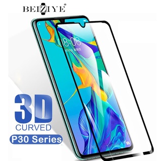 ฟิล์มกระจกนิรภัยกันรอยสำหรับ Huawei P 30 Pro 3D