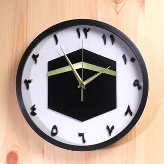 TAWAF นาฬิกาแขวนทวนเข็ม Anticlockwise Wall Clock FREE BATTERY