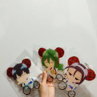 อันใหญ่มาก BIG ACRYLIC JAPAN YOWAMUSHI PEDAL ANIME อะคริลิก โอตาคุน่องเหล็ก พวงกุญแจ มาคิชิม่า โทวโด อารากิตะ