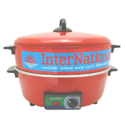 International กะทะไฟฟ้า 12 นิ้ว รุ่น HT-812