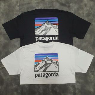 เสื้อยืดวินเทจa25C    พื้น     นุ่ม     ถูก    ตรา Patagonia T-shirt 100% cottonS-3XL