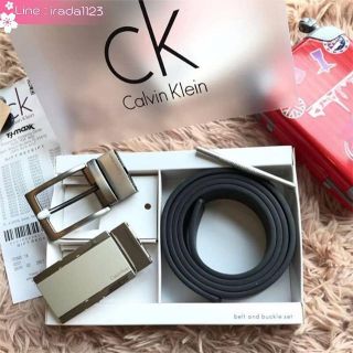 CALVIN KLEIN BELT AND BUCKLE 2 IN 1 ของแท้ ราคาถูก