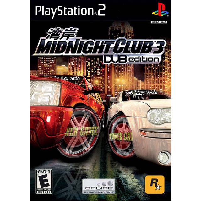 แผ่น PS2 Midnight Club 3 Dub Edition (สินค้าพร้ออมส่ง)