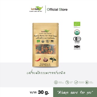 03-09-009 LUMLUM-Organic Organic Ka Prow Stir Fried Spices 30 g./เครื่องผัดกะเพราออร์แกนิค 30  กรัม(ซอง)