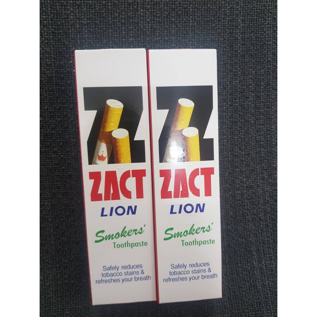 ยาสีฟัน Zact Lion Smokers Toothpaste