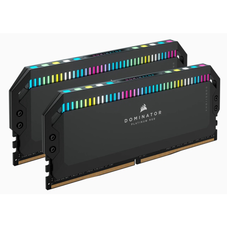 CORSAIR DOMINATOR PLATINUM RGB RAM DDR5 32GB (16GBX2) BUS 5200
