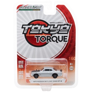 Greenlight 1/64 Tokyo Torque Series 3 - 1972 Nissan Skyline 2000 GT-R 47010-C
