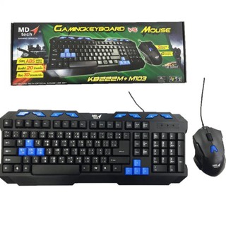 Keyboard+Mouse MD-TECH KB222M+M103