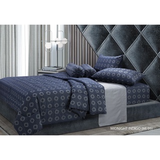 STEVENS  ชุดเครื่องนอน ดีไซน์ MIDNIGHT INDIGO  รุ่น COTTON FRESH SATEEN ทอ JACQUARD  450 เส้นด้าย