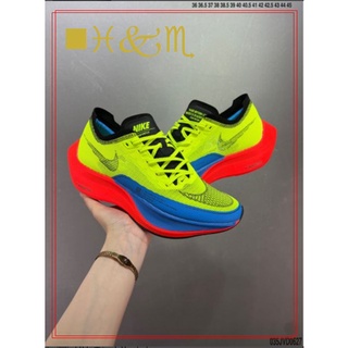 Nk- ZoomX- Vaporfly NEXT% รองเท้าวิ่ง โฟมมาราธอน กันกระแทก เบาพิเศษ 2 นิ้ว สีฟ้า Broken 2-series