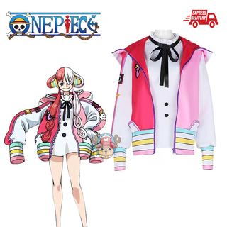 【พร้อมส่ง】วันพีซ RED อูตะ ผมแดง แชงค cosplay พร้อมส่ง ชุดคอสเพลย์ One Piece RED Uta