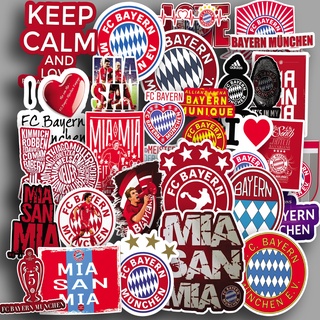 สติกเกอร์ Bayern Munchen Ball Club Aesthethic สําหรับตกแต่งรถจักรยานยนต์