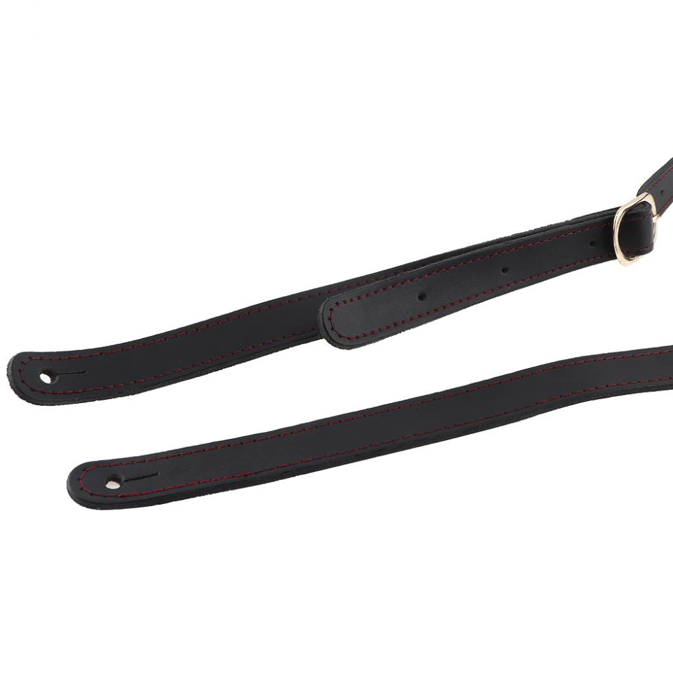 สายคล้องกีตาร์หนังปรับระดับได้ 120-145 ซม.